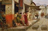 Famous Merchant Paintings - Merchant in Pompeii